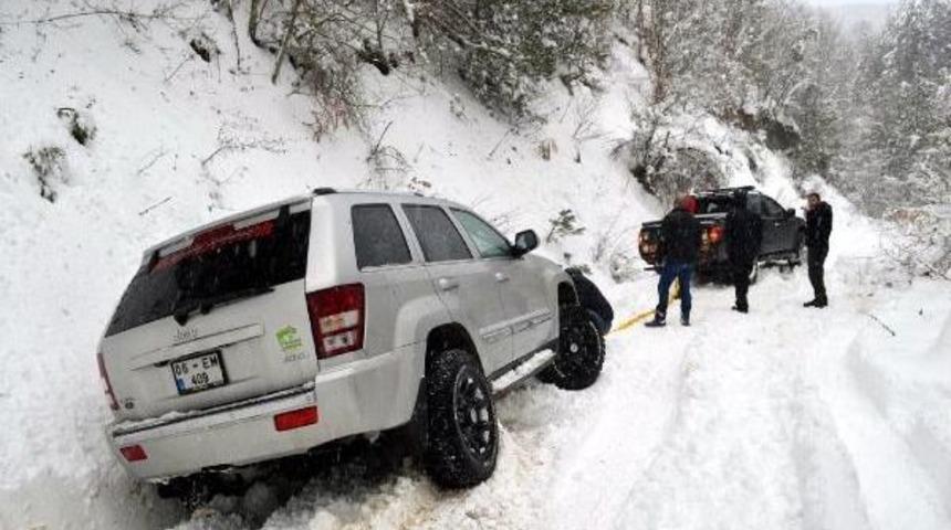 Karda Off-Road Heyecanı