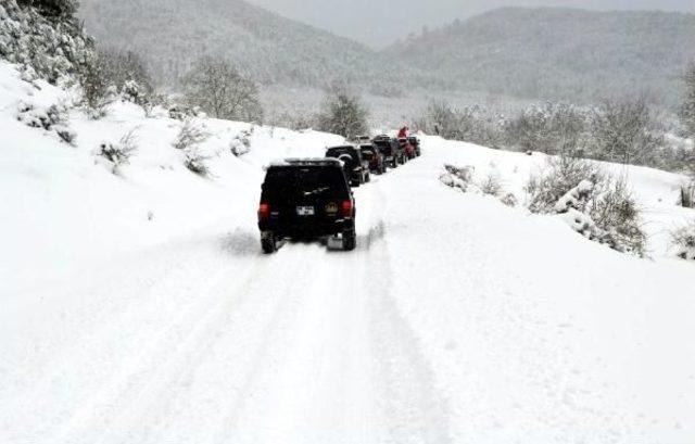 Karda Off-Road Heyecanı