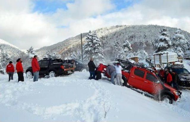 Karda Off-Road Heyecanı