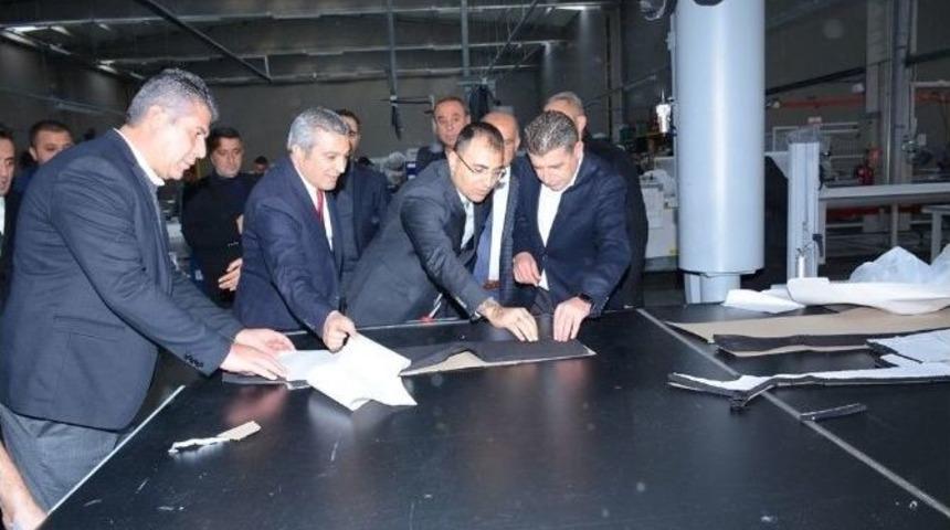 Vali Toprak Organize Sanayi B&ouml;lgesinde İncelemelerde Bulundu