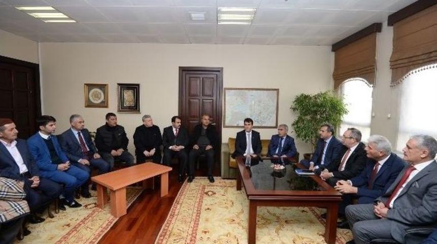 D&uuml;ndar Batman Heyetini Ağırladı