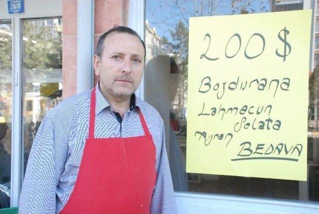 Döviz Bozdurana Seyahat Ve Lahmacun Bedava