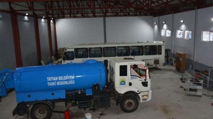 Tatvan Belediyesinin Tamir At&ouml;lyesi Hizmete Girdi