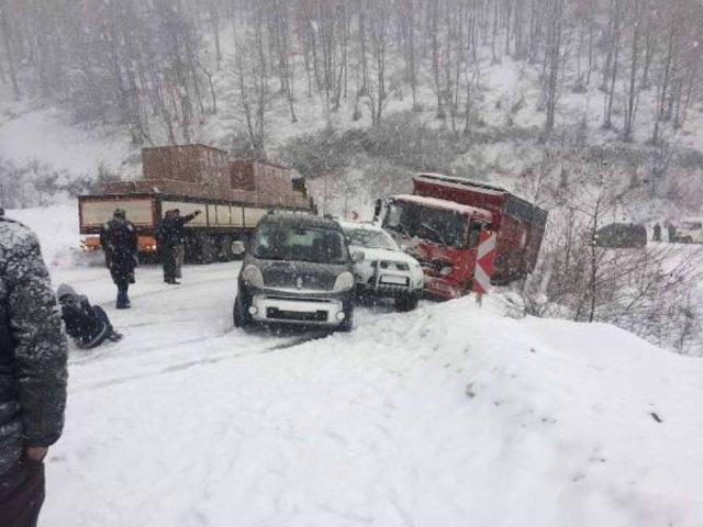 Ordu’Da Kar Kalınlığı 25 Santime Ulaştı