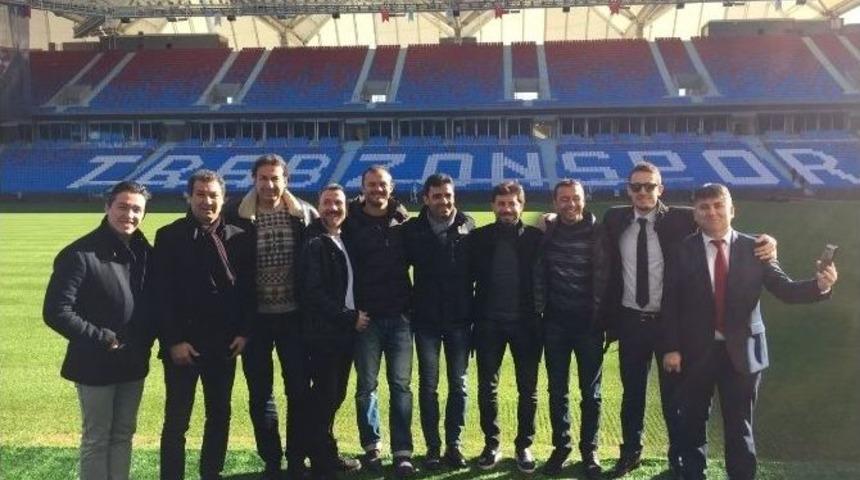 Trabzonsporlu Eski Futbolcular Akyazı Stadyumu&rsquo;nu Gezdi