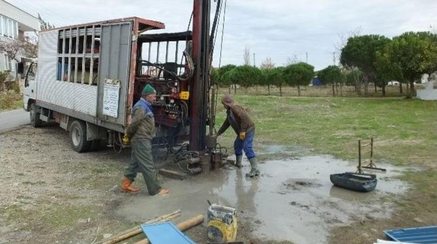 Burhaniye&rsquo;de Zemin Et&uuml;d&uuml; Yapılıyor