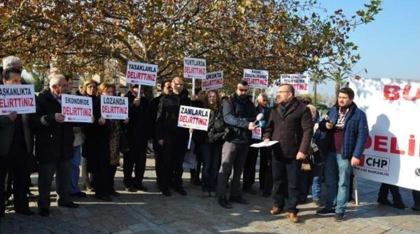 Chp'den Konak'ta Deli G&ouml;mlekli Hunili Eylem