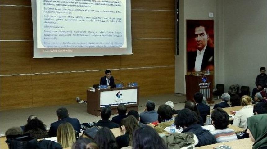 Hk&uuml;&rsquo;de Sınai M&uuml;lkiyet Kanununun Getireceği Yenilikler Ve Muhtemel Sıkıntılar Tartışıldı