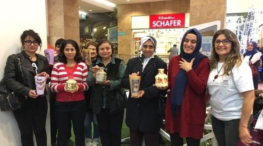 Gaziantepli Kadınlardan Dekoratif Vazolar