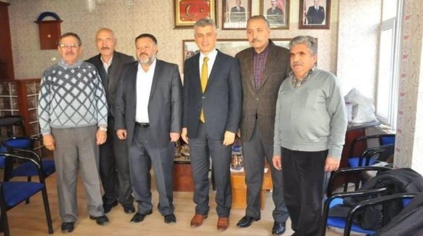 Sandıklı Kaymakamı Faik Arıcan Veda Ziyaretlerine Başladı