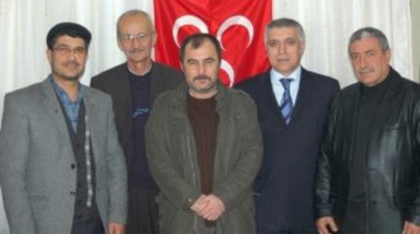 Dursunbey Mhp İl&ccedil;e Başkanı Mustafa Sarnı&ccedil; Oldu