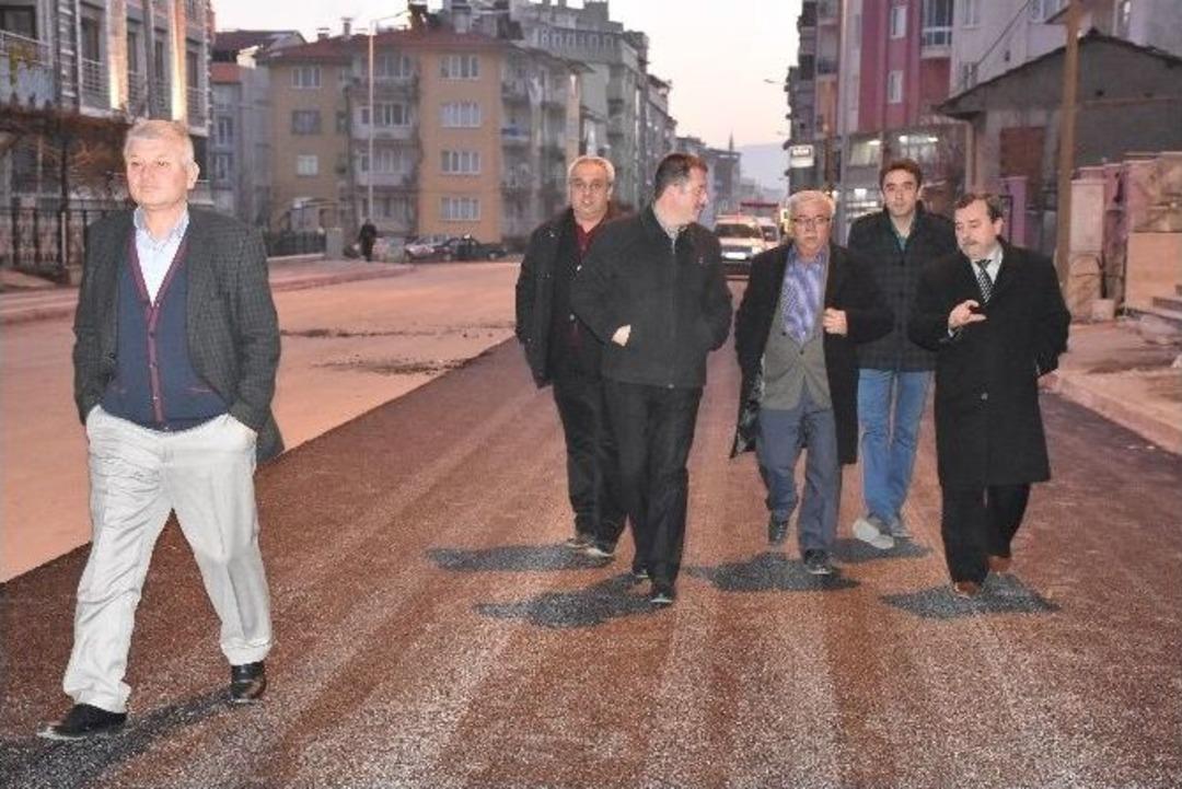 Dursunbey&rsquo;de Asfalt &Ccedil;alışmaları Sona Erdi