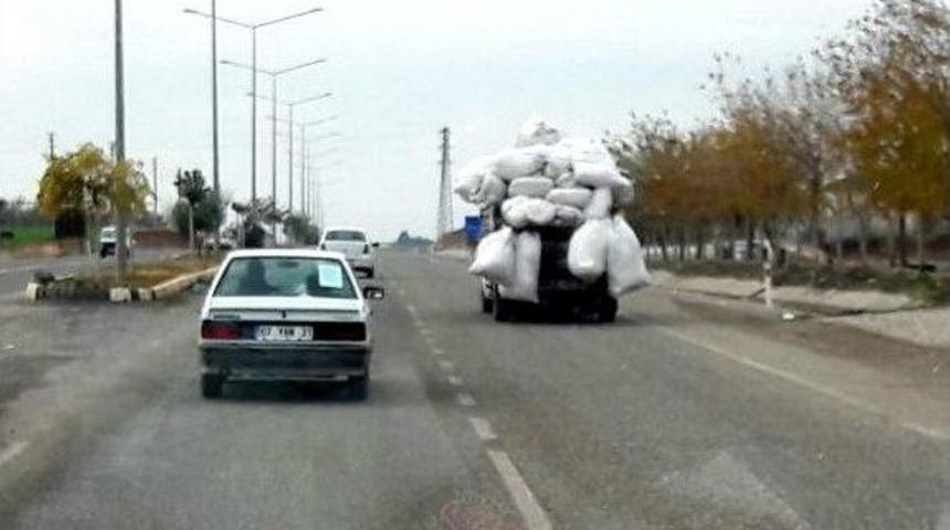 Fazla Y&uuml;k İle Trafikte Seyretti