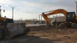 İscehisar’da Üstgeçit Çalışmalarına Başlandı