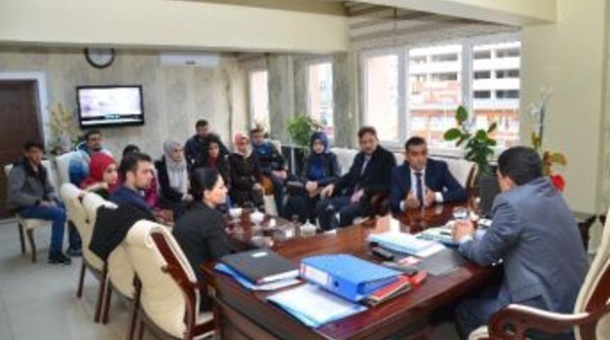 İşitme Engellilerden M&uuml;d&uuml;r Boz&ccedil;elik&rsquo;e Ziyaret