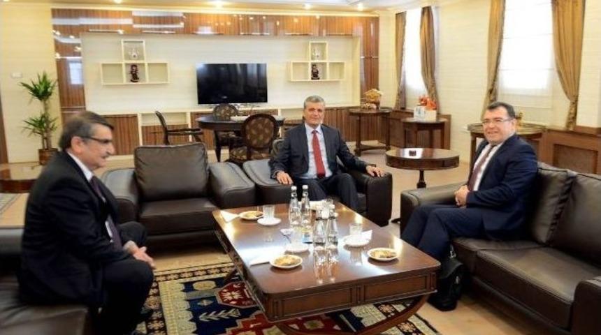 Y&ouml;k Başkan Vekili Prof. Dr. Hasan Mandal, Vali &Ouml;zefe&rsquo;yi Ziyaret Etti