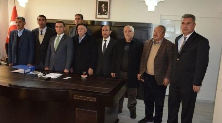 Şehit Ailelerinden Kaymakama Ziyaret