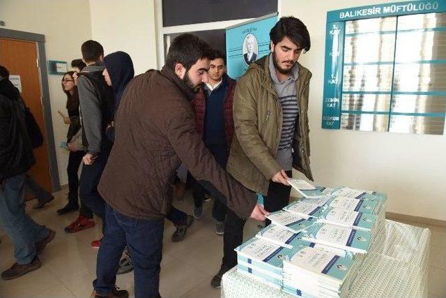 Balıkesirdeki &Ouml;ğrenciler "gen&ccedil;lerle Başbaşa"yı Okuyacak 1