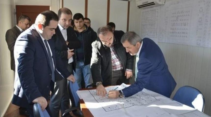 Başkan Anlayan: &ldquo;&ouml;rnek Bir Belediye Binası Yapıyoruz&rdquo;