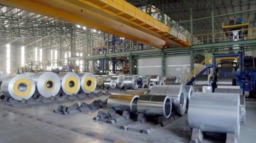 Kocaeli'de Ilk Galvalume Tesisi &Uuml;retime Başladı