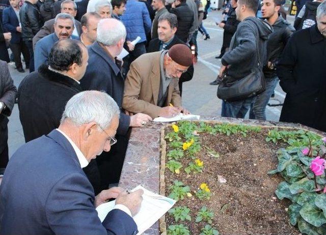 Adıyaman’da “yalnız Değilsin Reis” Kampanyasına Yoğun İlgi