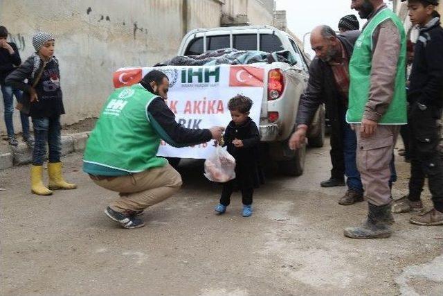 İhh Dabık&rsquo;ta 400 Aileye Akika-adak Eti Dağıttı 2