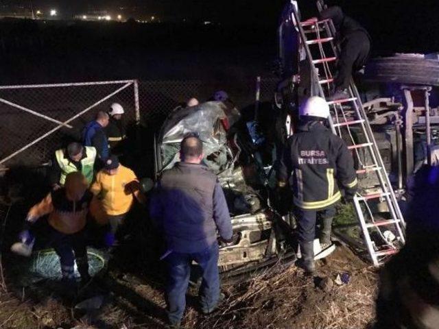 Orhangazi de Kaza: 4 Ölü, 1 Yaralı 1
