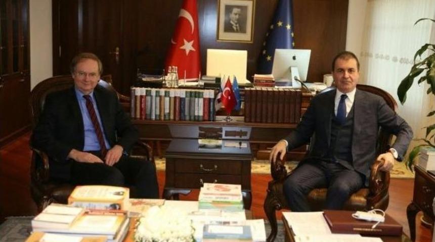 Ab Bakanı &Ccedil;elik, Ab T&uuml;rkiye Delegasyonu Başkanı Berger&rsquo;i Kabul Etti