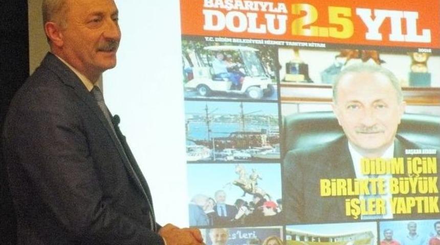 Atabay 2,5 Yıllık İcraatlarını Halka Anlattı