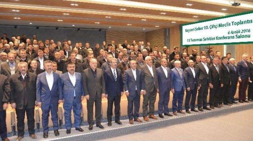 Kayseri Şeker 10. &Ccedil;ift&ccedil;i Meclisi Toplandı