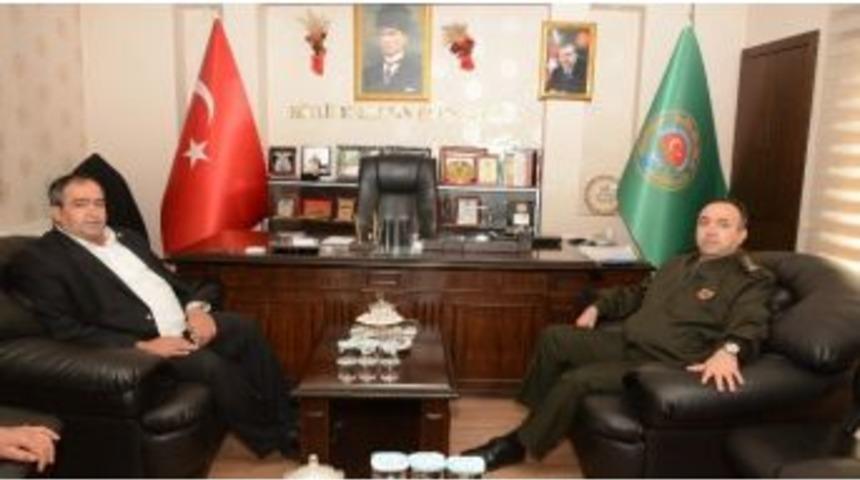 İl Jandarma Komutanı Demir&rsquo;den Başkan Ko&ccedil;ak&rsquo;a Ziyaret