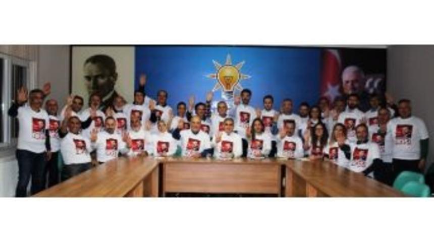 Ak Parti Nil&uuml;fer&rsquo;den Erdoğan&rsquo;a Destek