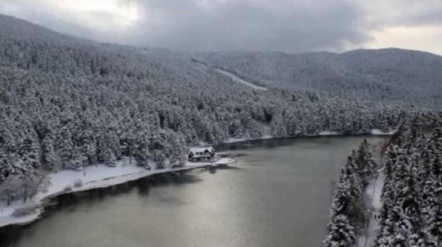 (&ouml;zel Haber) G&ouml;lc&uuml;k Tabiat Parkı&rsquo;nın G&ouml;ky&uuml;z&uuml;nden G&ouml;r&uuml;nt&uuml;s&uuml; B&uuml;y&uuml;ledi