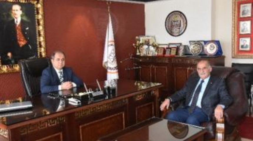 Mtso Başkanı Hasan H&uuml;seyin Erko&ccedil;&rsquo;dan Baro Başkanına Hayırlı Olsun Ziyareti