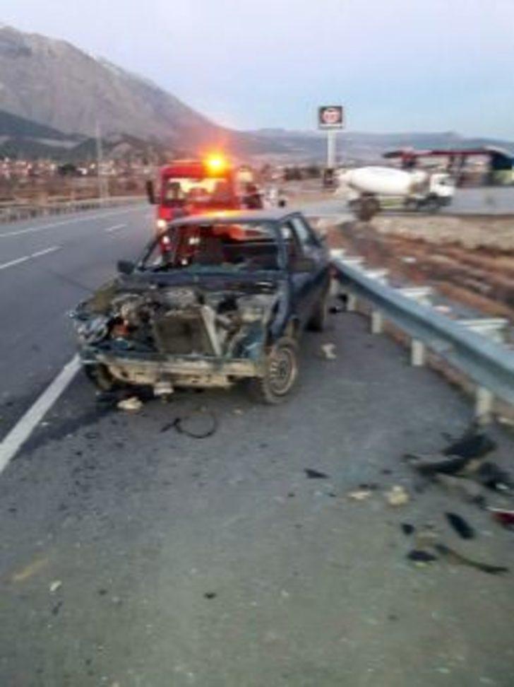 Çorum’da Trafik Kazası: 1 Yaralı