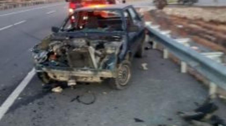 &Ccedil;orum&rsquo;da Trafik Kazası: 1 Yaralı