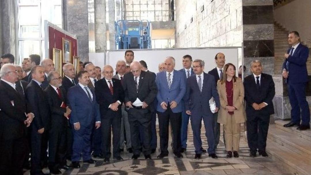 Tbmm&rsquo;de Klasik T&uuml;rk Sanatları Sergisi A&ccedil;ıldı