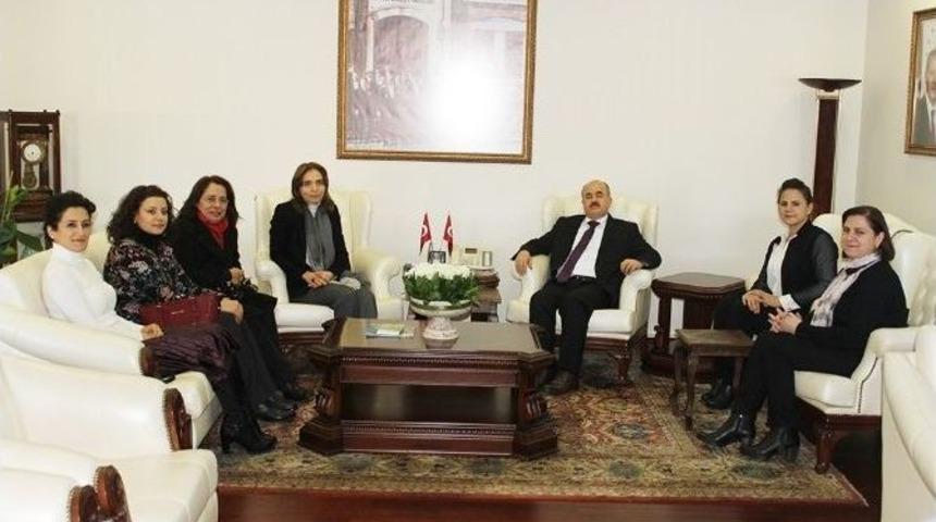 Tobb D&uuml;zce Kadın Girişimciler Kurulundan Vali Dağlı&lsquo;ya Ziyaret