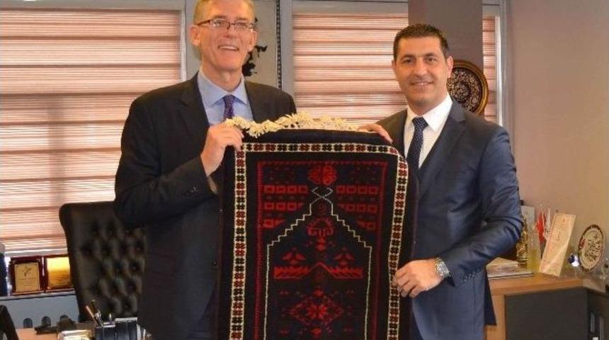 Hollandalı Başkonsolos Schuddeboom, Başkan Ermişler İle Bir Araya Geldi