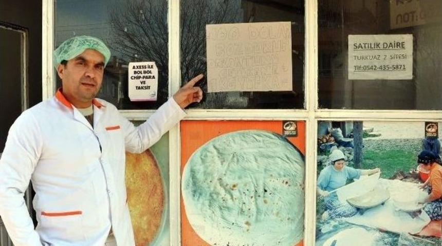 100 Dolar Bozdurana 1 Kg. Yufka Bedava