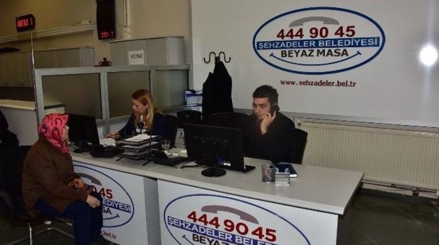 Beyaz Masa Birimine 10 Binden Fazla Başvuru