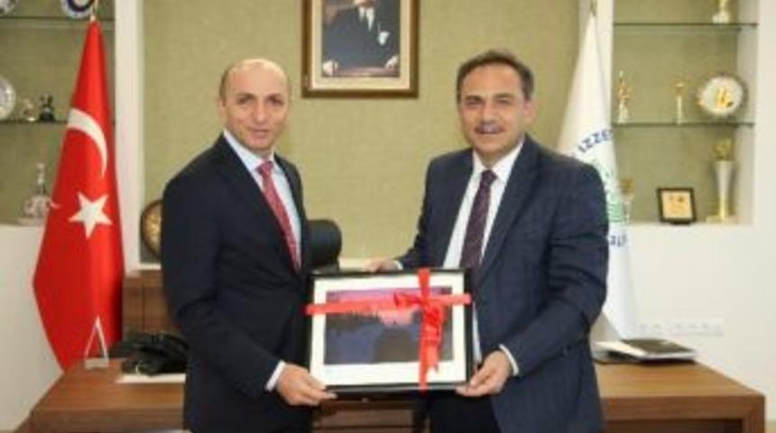 Yeni Bolu Orman B&ouml;lge M&uuml;d&uuml;r&uuml;&rsquo;nden Rekt&ouml;r Coşkun&rsquo;a Ziyaret