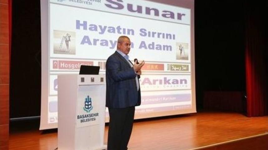 M&uuml;nir Arıkan, Başakşehirlilere Hayatın Sırlarını Anlattı
