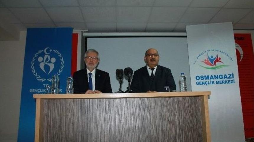 Rekt&ouml;r Ulcay Gen&ccedil;lerle Buluştu