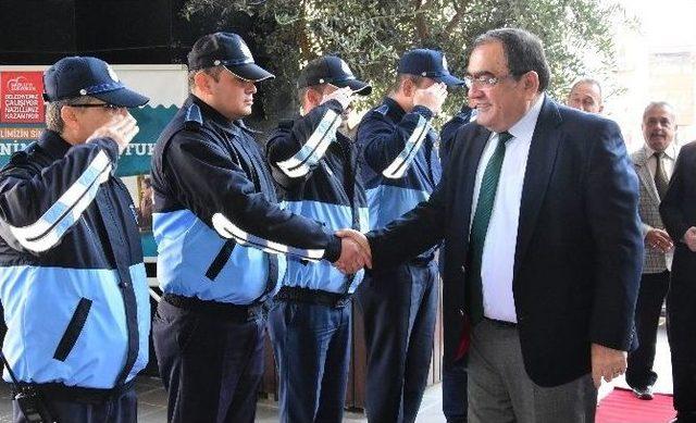 Kaymakam Okur&rsquo;dan Başkan Alıcık&rsquo;a Veda Ziyareti 1