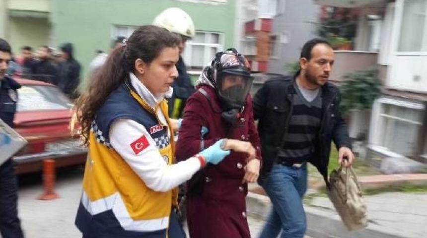 Apartman Dairesinde Yangın: 15 Kişi Dumandan Etkilendi