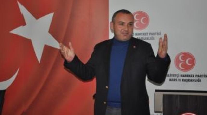 Mhp Kars İl Başkanı &Ouml;zcan, T&uuml;rkiye G&uuml;ndemini Değerlendirdi