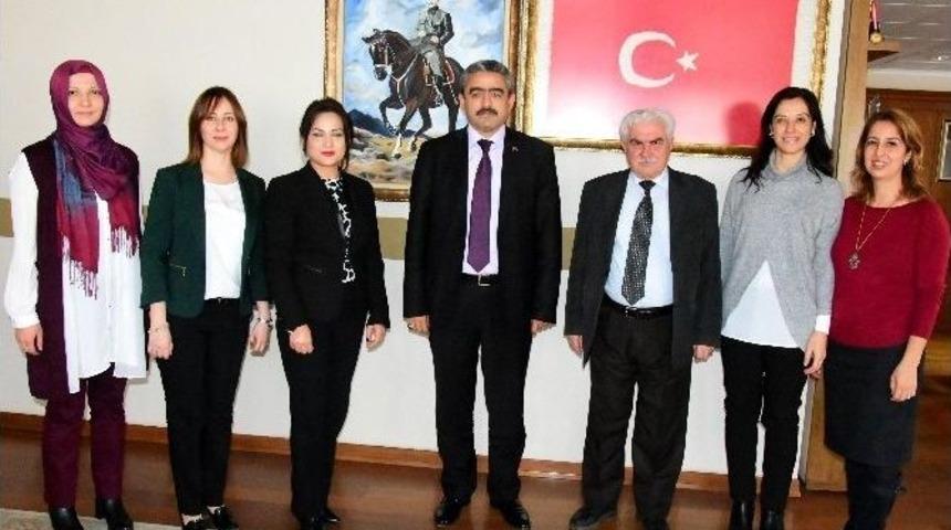 Baro Temsilcisi Av. Emel Şahin, Başkan Alıcık&rsquo;ı Ziyaret Etti