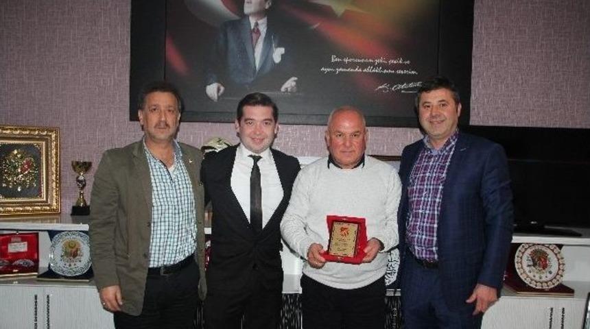 Bilecikspor Başkanı Cinoğlu&rsquo;dan Bilecik Askf Başkanı Tosun&rsquo;a Ziyaret