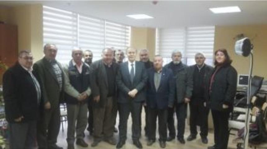 Bilecik İl Emniyet M&uuml;d&uuml;r&uuml; Ertuğrul Namal&rsquo;dan Muhtarlar Derneğine Ziyaret